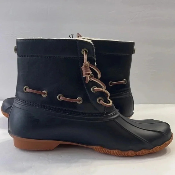 Seven7 Women's Waterproof Duck Rain Boots‎ Women’s Black Size 8 - Picture 6 of 10
